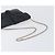Céline Bolsa de Ombro com Corrente CELINE Couro Preto Ouro Auth 205176 Dourado - vista 7