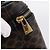 Céline CELINE Macadam Vanity Cosmetic Pouch PVC Black Gold Tone Auth LN055V Negro - vista 17