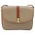 16 Céline Borsa a tracolla CELINE Macadam Canvas PVC Beige Gold Auth 206728 D'oro - vista 13