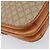 16 Céline Borsa a tracolla CELINE Macadam Canvas PVC Beige Gold Auth 206728 D'oro - vista 18