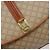 16 Céline Borsa a tracolla CELINE Macadam Canvas PVC Beige Gold Auth 206728 D'oro - vista 19
