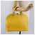 Borsa a mano LOUIS VUITTON Epi Alma PM Yellow citron M40619 LV Auth ka6442A D'oro Giallo - vista 26