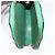 Céline Portamonete CELINE in pelle Verde Marrone Auth BA16114V - vista 10
