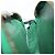 Céline Portamonete CELINE in pelle Verde Marrone Auth BA16114V - vista 12