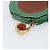 Céline Portamonete CELINE in pelle Verde Marrone Auth BA16114V - vista 8