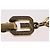 GIVENCHY Bracelet Metal Gold Tone Auth ka6505 - vue 15