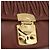 Borsa a tracolla Miu Miu Matelassé in pelle marrone tono oro Auth ka6427M - vista 19