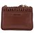 Borsa a tracolla Miu Miu Matelassé in pelle marrone tono oro Auth ka6427M - vista 2