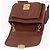 Borsa a tracolla Miu Miu Matelassé in pelle marrone tono oro Auth ka6427M - vista 21