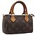 Sac à main LOUIS VUITTON Monogram Mini Speedy M41534 LV Auth ka6485 Monogramme