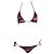 Missoni, Bikini a righe multicolore rosa e marrone