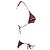 Missoni, Bikini a righe multicolore rosa e marrone - vista 4