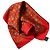 Atelier versace, Mini foulard in seta con stampa medusa Rosso Multicolore - vista 2