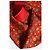 Atelier versace, Mini foulard in seta con stampa medusa Rosso Multicolore - vista 4