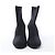 Prada Triangle Logo Leder x Stoff SOCK BOOTS in Schwarz, Größe EU 38 - Ansicht 4