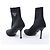 Prada Triangle Logo Leder x Stoff SOCK BOOTS in Schwarz, Größe EU 38 - Ansicht 6