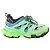 Baskets Balenciaga Track Panel Style en mesh et nylon Vert x Noir, Taille 36 EU