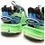 Baskets Balenciaga Track Panel Style en mesh et nylon Vert x Noir, Taille 36 EU - vue 13