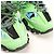 Baskets Balenciaga Track Panel Style en mesh et nylon Vert x Noir, Taille 36 EU - vue 14