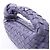 Borsa Bottega Veneta Jodie Mini in pelle Intrecciato, Viola Porpora - vista 3