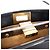 Borsa a mano 2Way Fendi Peekaboo Mini in pelle Nero 8BN227 Marrone - vista 10