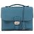 Hermès Sac à Dépêches 27 Taurillon Clemence Handbag in Blue Jean L: 2008