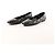 Hermès Serie Button Punching Sack Leather Ballet Flats un Black, Size 39 EU - view 2