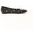 Hermès Serie Button Punching Sack Leather Ballet Flats un Black, Size 39 EU - view 3