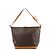 Bolsa de ombro Louis Vuitton Amfar 3 Monogram em marrom Vermelho