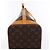 Bolsa de ombro Louis Vuitton Amfar 3 Monogram em marrom Vermelho - vista 8