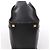 Céline Bolso de mano Celine Luggage Micro de piel en negro - vista 9