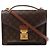 Bolso de mano 2Way Louis Vuitton Monceau Monogram en Brown Castaño