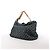 Borsa a tracolla Louis Vuitton Daily GM Denim in blu - vista 3