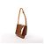 Borsa a tracolla Louis Vuitton Thompson Street in pelle Vernis marrone - vista 3