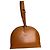 Courreges Vintage Courrèges Strukturierte Lederhandtasche mit Tragegriff Ende der 1990s Tan Kamel