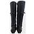 Stivali Jimmy Choo neri T.38,5 Nero - vista 3
