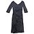 Vestido Dolce & Gabbana negro T.36