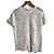 Iro White Cotton Top with Distressed Sleeves Size S