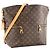 LOUIS VUITTON - Borsa a tracolla Mélie Louis Vuitton in tela monogram coated canvas Marrone - vista 2