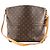 LOUIS VUITTON - Borsa a tracolla Mélie Louis Vuitton in tela monogram coated canvas Marrone - vista 3