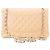 CHANEL - Borsa a tracolla Classic/Timeless Jumbo Chanel in pelle caviar beige - vista 3