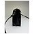 Vintage Givenchy 4G Logo Schultertasche mit Klappe Ende der 1970er Jahre Schwarz - Ansicht 7