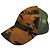 Cappellino Vintage Burberry Camo Mesh c. 2010s Orange Green Arancione