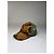 Cappellino Vintage Burberry Camo Mesh c. 2010s Orange Green Arancione - vista 9