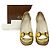 Décolleté platform peep-toe in vernice Gucci Vintage c. fine anni 2000 Giallo EU36.5