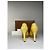 Décolleté platform peep-toe in vernice Gucci Vintage c. fine anni 2000 Giallo EU36.5 - vista 4