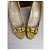 Décolleté platform peep-toe in vernice Gucci Vintage c. fine anni 2000 Giallo EU36.5 - vista 8