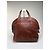 Vintage Marni Strukturierte Handtasche Braun Gold - Ansicht 2