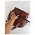 Vintage Marni Strukturierte Handtasche Braun Gold - Ansicht 9