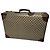 Valigia Vintage Gucci GG Plus Monogram Fine anni 1970s Beige Brown